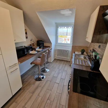 Exklusives Und Helles Dachgeschoss-apartment No 1 Im Zentrum Von Kassel, Schnelles 1gbit Internet, Geschirrspueler, Boxspringbetten Lejlighed Kassel