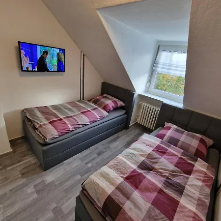Exklusives Und Helles Dachgeschoss-apartment No 1 Im Zentrum Von Kassel, Schnelles 1gbit Internet, Geschirrspueler, Boxspringbetten Lejlighed
