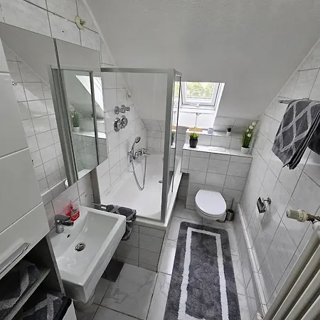 Exklusives Und Helles Dachgeschoss-apartment No 1 Im Zentrum Von Kassel, Schnelles 1gbit Internet, Geschirrspueler, Boxspringbetten Lejlighed