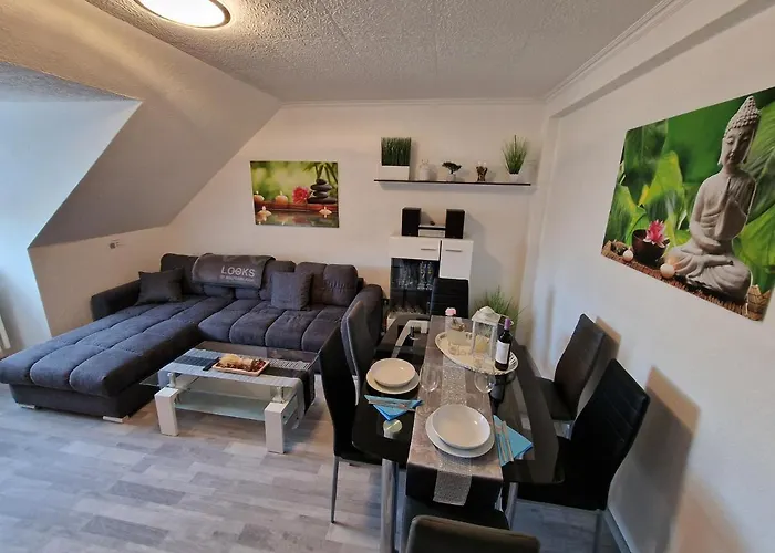 Exklusives Und Helles Dachgeschoss-apartment No 1 Im Zentrum Von Kassel, Schnelles 1gbit Internet, Geschirrspueler, Boxspringbetten