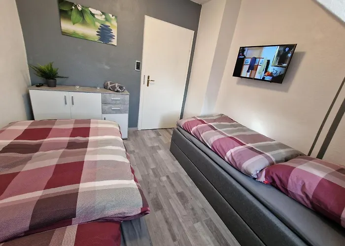 Lägenhet Exklusives Und Helles Dachgeschoss-apartment No 1 Im Zentrum Von Kassel, Schnelles 1gbit Internet, Geschirrspueler, Boxspringbetten